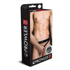 Prowler Red Ass-Less Cock Ring Black Small - Sensual Pleasure Enhancer for Men - Adult Naughty Store