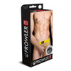 Prowler Red Ass-Less Cock Ring Yellow Medium - Erotic Pleasure Enhancer for Men