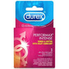 Durex Performax Intense 3pk Condoms - Mutual Climax Ribbed and Dotted Pleasure - Delay Lubricant - For Him and Her - 3 Condoms - Adult Naughty Store