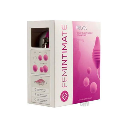 Femint Pelvix Trainer Kegel Balls Pink - Advanced Pelvic Floor Exercise Device for Women's Vaginal, Urethral, and Rectal Health