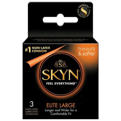 Lifestyles Skyn Large 3`s - Premium Polyisoprene Condoms for Intense Pleasure (Model: LS-L3)