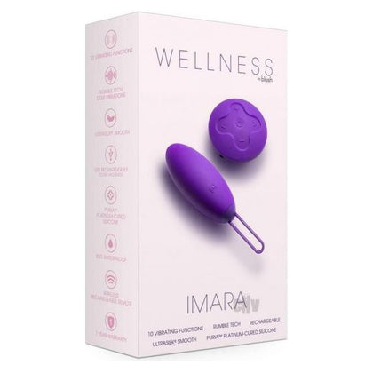 Wellness Imara Purple - Intense Vibrating G-Spot Massager for Women
