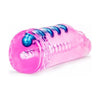 Introducing the PleasureMax Sensation Pink Stroker: The Ultimate Male Pleasure Toy for Intense Stimulation and On-the-Go Pleasure - Adult Naughty Store