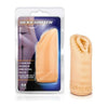 Introducing the Sensual Pleasures Deluxe Beige Stroker - Model SN-001: The Ultimate Male Pleasure Experience - Adult Naughty Store