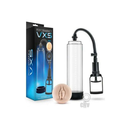 Blush Novelties Performance Vx5 Male Pump System - Clear: The Ultimate Penis Enlargement and Pleasure Enhancer - Adult Naughty Store