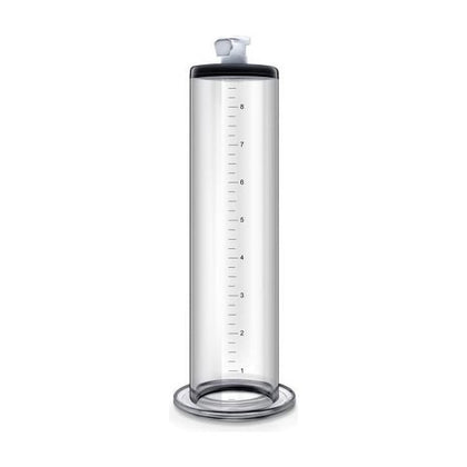 Performance Clear Acrylic Penis Pump Cylinder - 9 Inches X 1.75 Inches - Male Enhancement - Full-Length Insertion - Crystal Clear