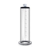 Performance Clear Acrylic Penis Pump Cylinder - 9 Inches X 1.75 Inches - Male Enhancement - Full-Length Insertion - Crystal Clear - Adult Naughty Store