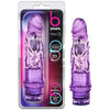 B Yours Vibe 3 Purple Realistic Dildo - The Perfect Pleasure Companion for Beginners - Adult Naughty Store