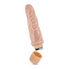 Dr Skin Cock Vibe 3 Realistic Dildo Beige - Powerful Pleasure for Beginners - Adult Naughty Store