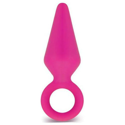 Candy Rimmer Medium Silicone Butt Plug - Model CR-2001 - Unisex Anal Pleasure - Fuchsia Pink - Adult Naughty Store