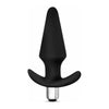 Luxe Discover Vibrating Butt Plug Black - Adult Naughty Store