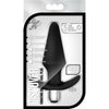 Luxe Discover Vibrating Butt Plug Black - Adult Naughty Store