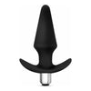 Luxe Discover Vibrating Butt Plug Black - Adult Naughty Store