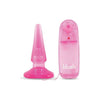 Introducing the Pleasure Pro Pink Vibrating Butt Plug - Model PABP-01: The Ultimate Anal Delight for All Genders! - Adult Naughty Store