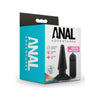 Anal Adventures Basic Vibrating Anal Pleaser - Model AA-BVP01 - Unisex - Black - Adult Naughty Store