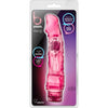 B Yours Vibe 6 - 9 Inch Pink Realistic Vibrating Dildo for Women - Pleasure Your Intimate Desires with this Waterproof Adult Toy - Adult Naughty Store