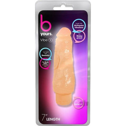 Blush Novelties B Yours Vibe #10 Realistic Vibrating Dildo - Pleasure for Her - Beige - Adult Naughty Store