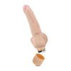 Introducing the Cock Vibe Vibe 12 Beige Realistic Vibrator for Women - Ultimate Pleasure Experience - Adult Naughty Store