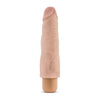 B Yours Vibe #14 - Realistic 8 Inch Waterproof Beige Vibrator - Unleash Pleasure with Mr. Skin - Adult Naughty Store