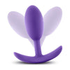 Luxe Wearable Vibra Slim Plug - Medium Purple: The Ultimate Unisex Anal Pleasure Experience - Adult Naughty Store