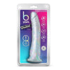 Blush B Yours Diamond Glisten 8.75 Clear Realistic Suction Cup Dildo for G Spot Stimulation - Gender-Neutral Pleasure Toy - Adult Naughty Store