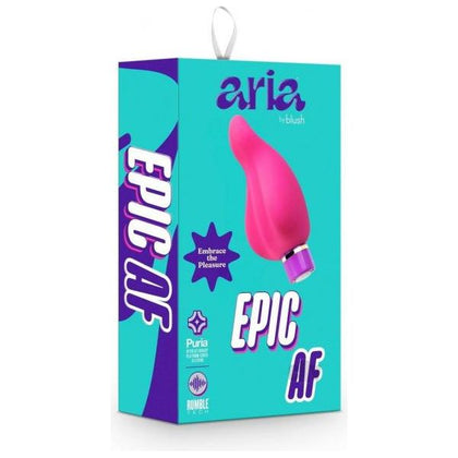 Aria Epic AF Fuchsia - Powerful Waterproof Silicone Vibrator for Intense Pleasure - Adult Naughty Store