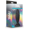 Anal Adventures Platinum Rocket Plug - Model AARP-001 - Unisex Anal Pleasure - Black - Adult Naughty Store