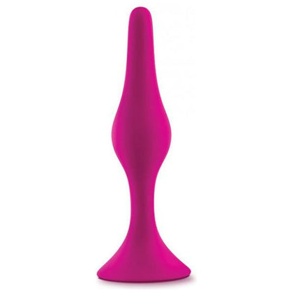 Luxe Beginner Plug Medium Pink - Premium Silicone Anal Pleasure Toy for All Genders - Adult Naughty Store