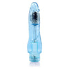 Introducing the Sensation Deluxe Blue Vibrating Dildo - Model SV-9000: Unleash Your Wildest Desires! - Adult Naughty Store