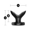 Anal Adventures Anal Anchor Black - Model AA-001 - Unisex Anal Pleasure Toy - Adult Naughty Store