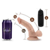 Blush Novelties Dr Skin Dr Ken 6.5-Inch Vibrating Cock with Suction Cup - Model DK-65VC - Male Pleasure Toy - Vanilla Beige - Adult Naughty Store