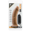 Dr. Skin Dr. Joe 8 inches Vibrating Realistic Dildo - Model J8VRC-Tan - Adult Naughty Store