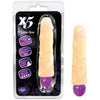 X5 The Little One Realistic Vibrator - Model X5TL1 - Unisex G-Spot Pleasure - Beige - Adult Naughty Store