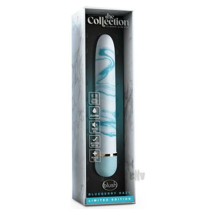 Blueberry Haze Blue Multi-Speed Vibrating ABS Plastic Bullet Vibrator for Women - Intense Pleasure in a Discreet Package - Adult Naughty Store