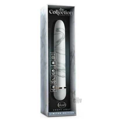 Swept Away White Multi-Speed Vibrating ABS Plastic Bullet Vibrator - Model SW-001 - For All Genders - Intense Pleasure - Discreet and Splashproof - Adult Naughty Store