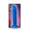 Sweet N Small 6 inches Dildo with Suction Cup Blue - Adult Naughty Store