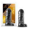 Jet Destroyer Carbon Black Metallic Realistic Dildo - Model XJ-5001 - For Men and Women - Intense Pleasure - Carbon Black - Adult Naughty Store