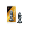 Jet Stealth Carbon Metallic Black Butt Plug - Model XJ-500: The Ultimate Pro-Sized Pleasure for Men and Women - Adult Naughty Store