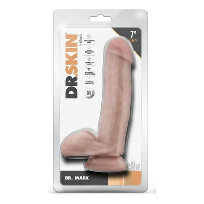 Dr. Skin Mr. Mark 7 Dildo Balls - Beige: The Ultimate Realistic Pleasure Experience for All Gender Play