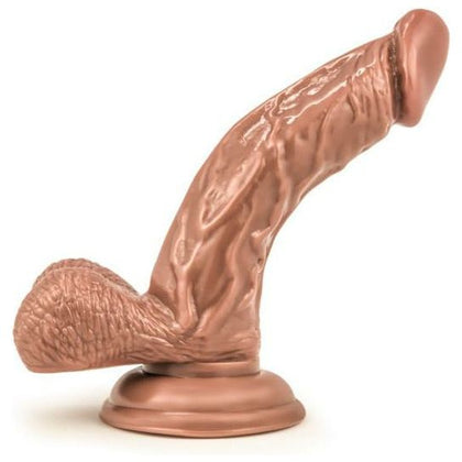 Latin Sensations Papito Curved Dildo - Model LSCD-001 - For All Genders - G-Spot and P-Spot Stimulation - Brown