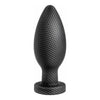 Spark Silicone Plug Large Black - Premium Anal Pleasure for Men and Women - Model SP-500 - Carbon Fiber Design - Adult Naughty Store