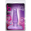 Cosmic Plug Small Purple - The Perfect Anal Novice's Pleasure: Model CP-S1, Unisex, Anal Pleasure, Swirly Purple - Adult Naughty Store