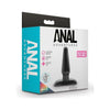 Anal Adventures Basic Anal Plug Small Black - Premium Silicone Anal Toy for Intense Pleasure