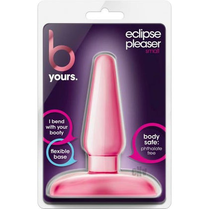 B Yours Eclipse Pleaser Small Pink Butt Plug - Model EP-SPBP-01 - For Anal Pleasure - Women - Candy Pink