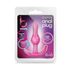 B Yours Curvy Anal Plug - Model CP-001 - Unisex - Anal Pleasure - Pink - Adult Naughty Store