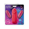 Double Pop Eggs Cerise Pink Vibrating Bullet - The Ultimate Dual Pleasure Experience for Intimate Bliss - Adult Naughty Store