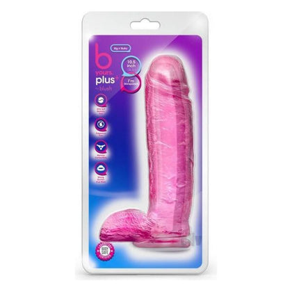 Blush B Yours Plus Mount n' Moan Realistic Dildo - Model MNM-500 - Unisex G-Spot and P-Spot Pleasure - Pink

Introducing the Blush B Yours Plus Mount n' Moan Realistic Dildo MNM-500 - Unisex  - Adult Naughty Store