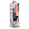 Performance 9-Inch Cock Sheath Penis Extender - Lifelike Beige Sleeve for Enhanced Sensations and Extended Playtime - Adult Naughty Store