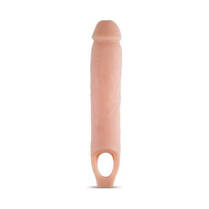 Blush Novelties Performance 11.5 Inches Cock Sheath Penis Extender - Model XE-115 - Male - Enhanced Pleasure - Beige Vanilla - Adult Naughty Store