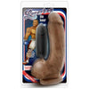 Loverboy Boxer 9-Inch Vibrating Realistic Cock - Model B9-RCB - Male Pleasure Toy - Brown - Adult Naughty Store